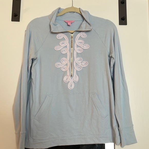 Lilly S Light Blue Popover - Picture 1 of 3